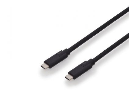 Digitus Připojovací kabel USB typu C, typ C na C M/M, 1,0 m, Gen2, 5A, 10 GB, verze 3.1, CE, bl