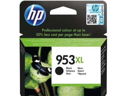 HP 953XL černá inkoustová kazeta, L0S70AE