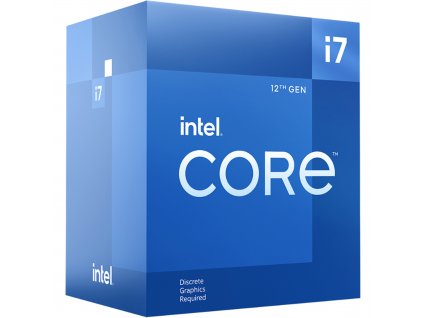 INTEL Core i7-12700F 2.1GHz/12core/25MB/LGA1700/No Graphics/Alder Lake/s chladičem