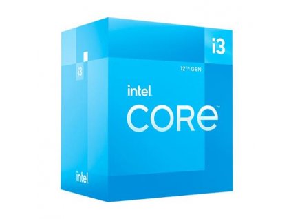 INTEL Core i3-12100 3.3GHz/4core/12MB/LGA1700/Graphics/Alder Lake/s chladičem