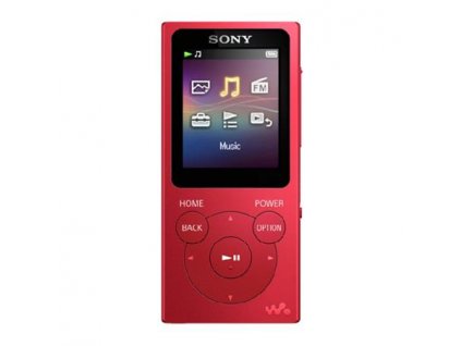 SONY NW-E394 - Digitální hudební přehrávač Walkman® 8GB - Red