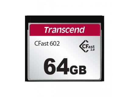 Transcend 64GB CFast 2.0 CFX602 paměťová karta (MLC)