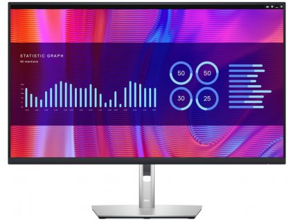 DELL P3223DE Professional/ 32" LED/ 16:9/ 2560x1440/ 1000:1/ 5ms/ IPS/ DP/ HDMI/ USB-C/ 4x USB/ RJ45/ 3Y Basic on-site