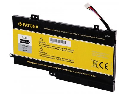 PATONA baterie pro ntb HP Envy x360 m6 3400mAh Li-Pol 11,4V LE03XL