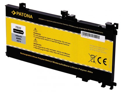 PATONA baterie pro ntb HP Omen 15 3500mAh Li-Pol 11,55V TE03XL