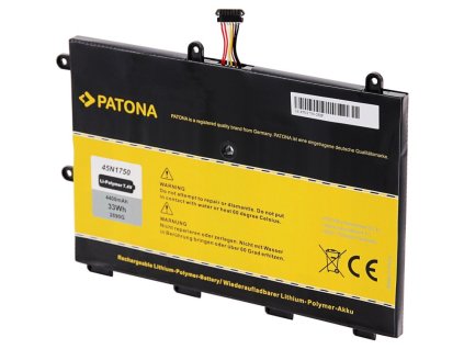 PATONA baterie pro ntb LENOVO Thinkpad Yoga 11e serie 4400mAh Li-Pol 7,4V 45N1750