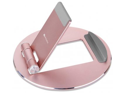 MISURA podstavec pro mobilní telefon a tablet ME18 růžově zlatý