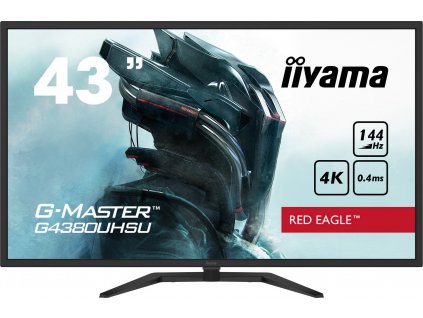 iiyama G-Master/G4380UHSU-B1/42,5''/VA/4K UHD/144Hz/0,4ms/Black/3R