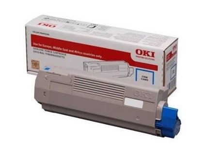 OKI toner azurový do C833/843 (10 000 stran)