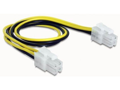 Delock napájecí kabel p4 (4-pinový) samec/samec, 30 cm