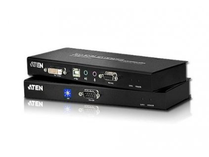 ATEN KVM extender CE-600 USB , DVI (1024 x 768 na 60m)