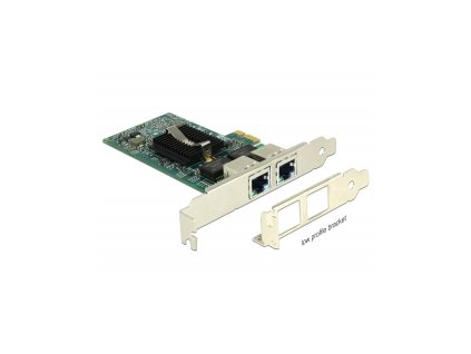 Delock PCI Express Karta > 2 x Gigabit LAN