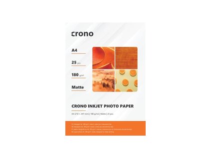 Crono PHPM4A, fotopapír matný, A4, 180g, 25ks