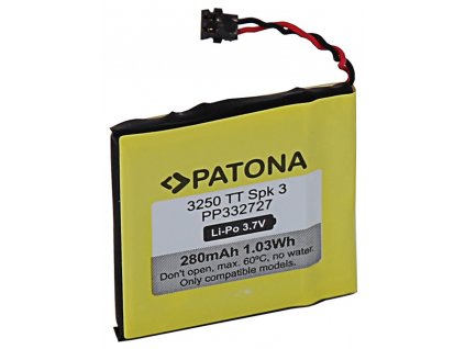 PATONA baterie pro chytré hodinky TomTom Spark 3 280mAh P332727