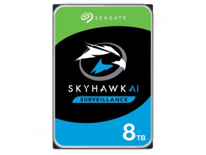 Seagate SkyHawk AI HDD, 8TB, SATAIII, 256MB cache, 7.200RPM