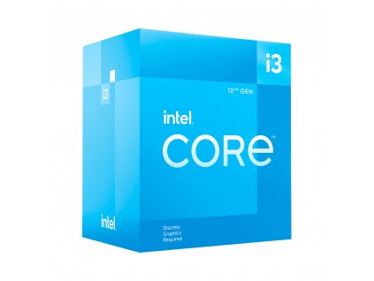 INTEL Core i3-12100F 3.3GHz/4core/12MB/LGA1700/No Graphics/Alder Lake/s chladičem