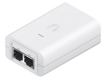 Ubiquiti POE-24-7W-WH, Gigabitový PoE Injektor, 24V/0.3A (7W)