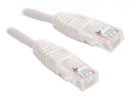 XtendLan Patch kabel Cat 5e UTP 0,5m - bílý