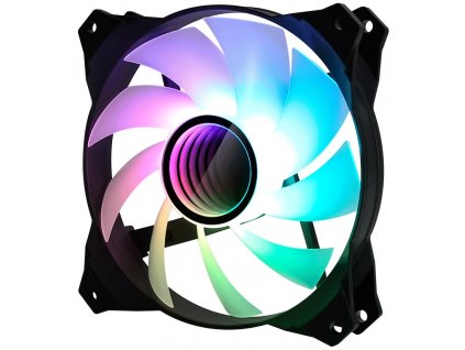 Zalman ventilátor ZM-IF120 / 120mm / ARGB / 3-pin / bíločerný