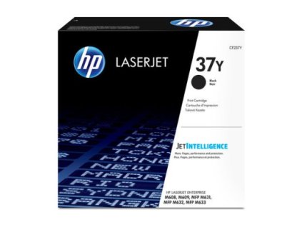 HP 37Y Extra High Yield černá LJ Cartridge, CF237Y