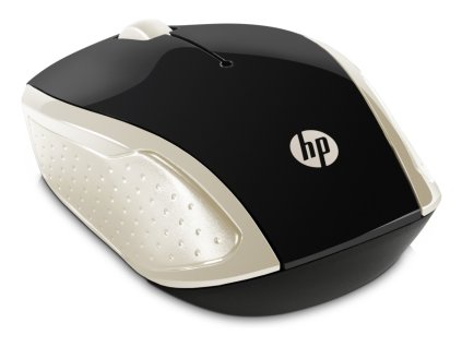 HP Wireless Mouse 200 Silk Gold 0b