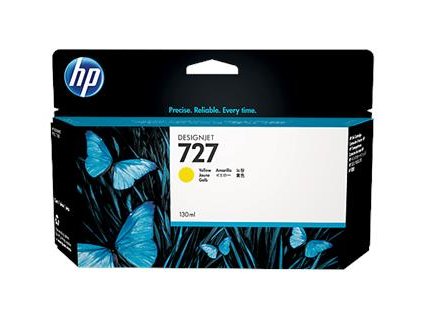 HP no 727 - žlutá inkoustová kazeta velká, B3P21A