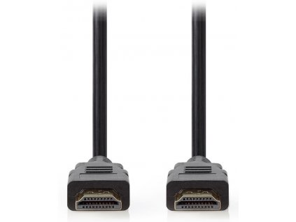 NEDIS Premium High Speed HDMI 2.0 kabel s ethernetem/ 4K@60Hz/ zlacené konektory HDMI-HDMI/ černý/ 1m