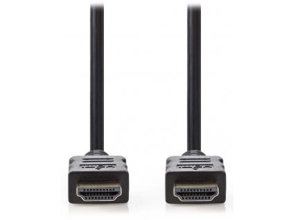 NEDIS High Speed HDMI 1.4 kabel s ethernetem/ 4K@30Hz/ zlacené konektory HDMI-HDMI/ černý/ 2m