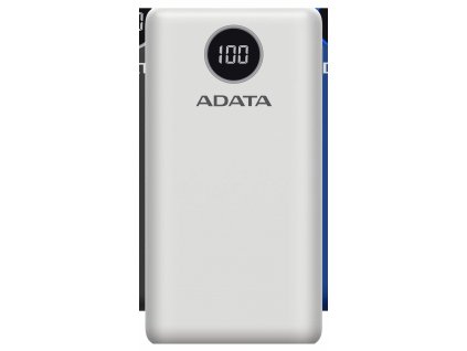 ADATA P20000QCD Power Bank 20000mAh bílá