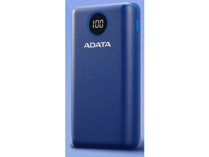 ADATA P20000QCD Power Bank 20000mAh modrá