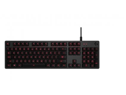 Logitech G413/Drátová USB/US-Layout/Šedá