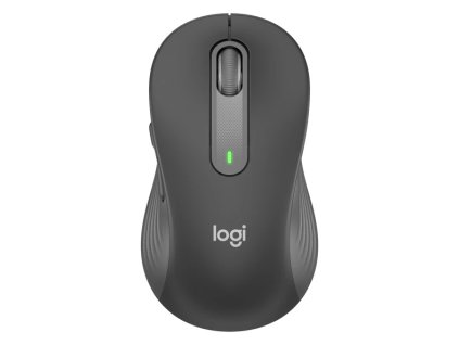 Logitech M650L/Kancelářská/Laserová/Bezdrátová USB + Bluetooth/Šedá