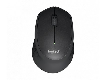 Logitech M330/Kancelářská/Optická/Bezdrátová USB/Černá