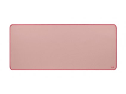 logitech desk mat studio series top view dark rose s