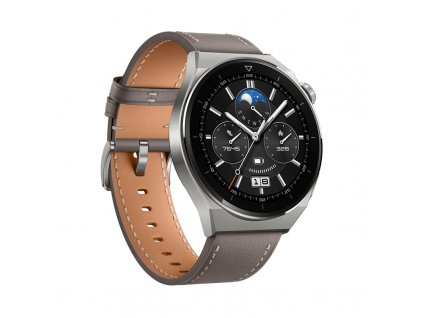 Huawei Watch GT 3 Pro/46mm/Silver/Elegant Band/Gray