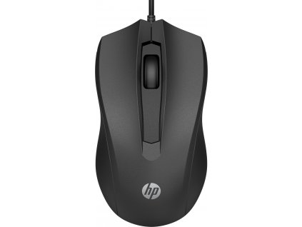 HP 100/Kancelářská/Optická/Drátová USB/Černá