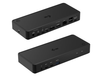 i-tec USB-C/Thunderbolt KVM Docking station Dual Display, Power Delivery 65/100W