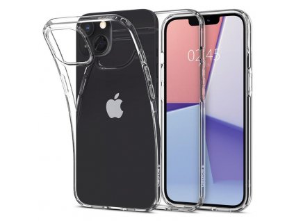 Ochranný kryt Spigen Liquid Crystal pro iPhone 13 transparentní