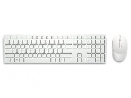 DELL KM5221W bezdrátová klávesnice a myš ruská/ russian/ bílá