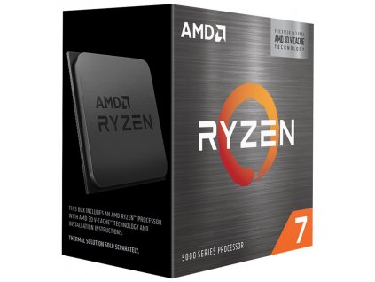 AMD Ryzen 7 5800X3D / Ryzen / AM4 / 8C/16T / max. 4,5GHz / 96MB / 105W TDP / BOX bez chladiče