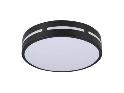 IMMAX NEO LITE PERFECTO SMART stropní svítidlo kruh 30cm, 24W černé TUYA Wi-Fi