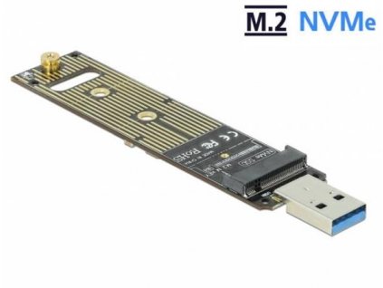 Delock Převodník pro SSD M.2 NVMe PCIe s USB 3.1 Gen 2