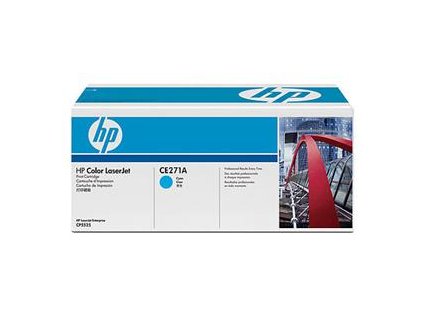 HP tisková kazeta azurová, CE271A