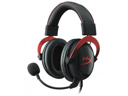 HP HyperX Cloud II - Pro herní headset červený