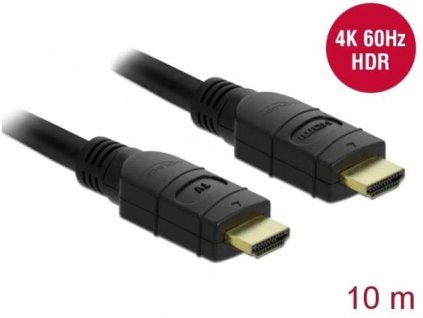 Delock Aktivní kabel HDMI4K 60 Hz 10 m