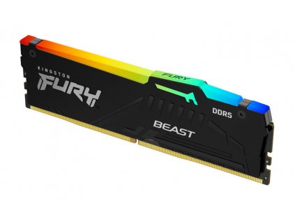 KINGSTON 16GB 5600MT/s DDR5 CL40 DIMM FURY Beast RGB XMP