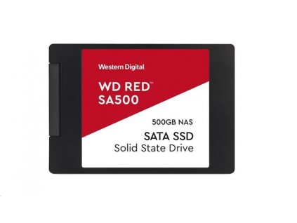 WD RED SSD 3D NAND WDS500G1R0A 500GB SATA/600, (R:560, W:530MB/s), 2.5"