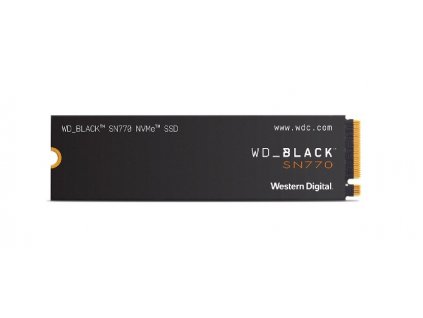 WD BLACK SSD NVMe 1TB PCIe SN 770, Gen4 8 Gb/s, (R:5150, W:4900MB/s)