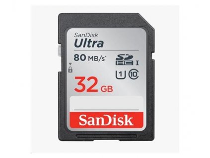 SanDisk SDHC karta 32GB Ultra (100MB/s Class 10 UHS-I)