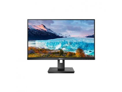 Philips LCD 243S1 23,8" 16:9 IPS/1920x1080@75Hz/50M:1/4ms/250cd/HDMI/DP/4xUSB/USB-C dock/RJ45/Repro/Pivot/VESA